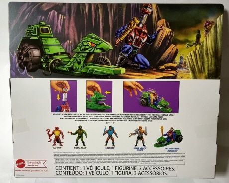 Masters of the universe Origins Ground Ripper With Mekaneck Figure