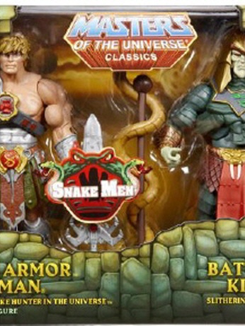 Snake Armor He Man vs. Battle Armor King Hssss