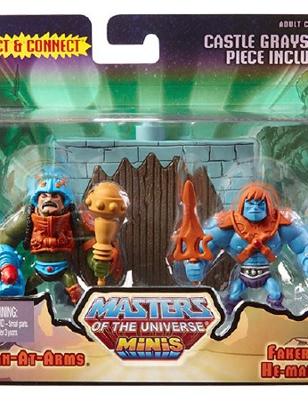 MOTU Minis Man at Arms vs. Faker