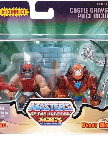 MOTU Minis Zodac vs. Beast Man
