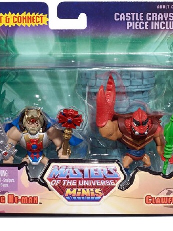 MOTU Minis King He Man vs. Clawful