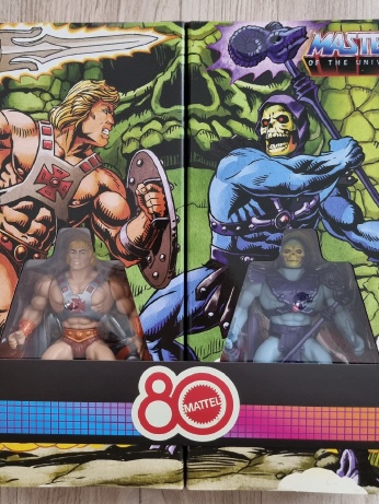 He Man & Skeletor 2 Pack Origins 80th Retro