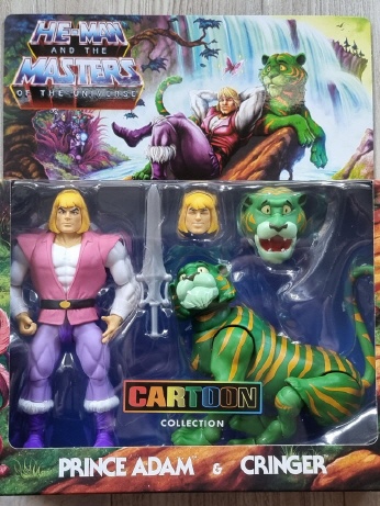 Prince Adam & Cringer Cartoon Collection Origins